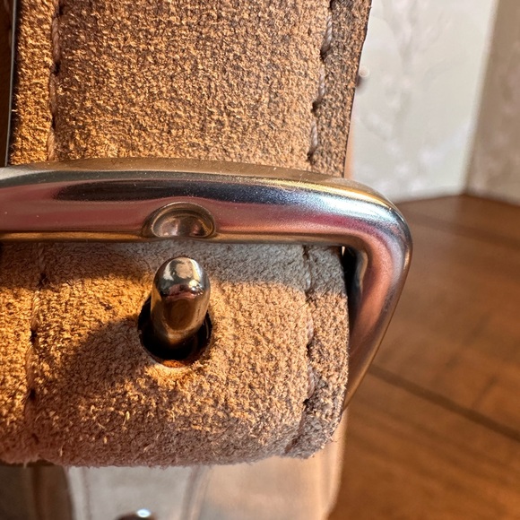 Coach Hadley Mini Crossbody Tan Suede - Picture 9 of 9